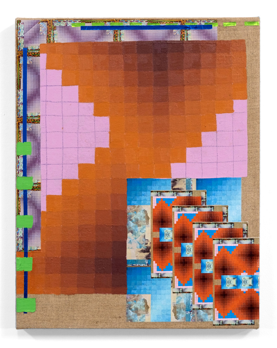 Painting on canvas by Todd Kelly