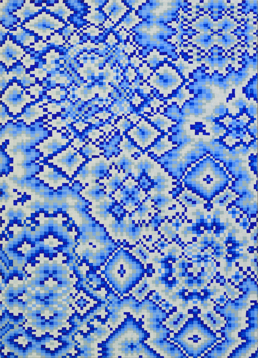 painting on canvas by Todd Kelly