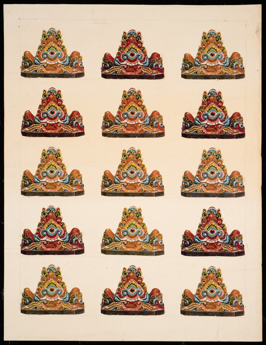 Work on found paper by Matthew Craven