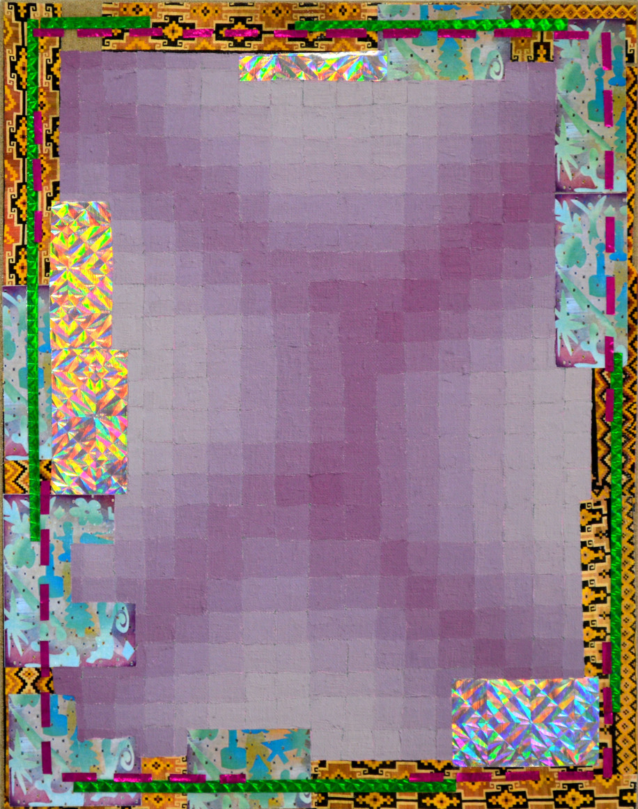 Painting on canvas by Todd Kelly