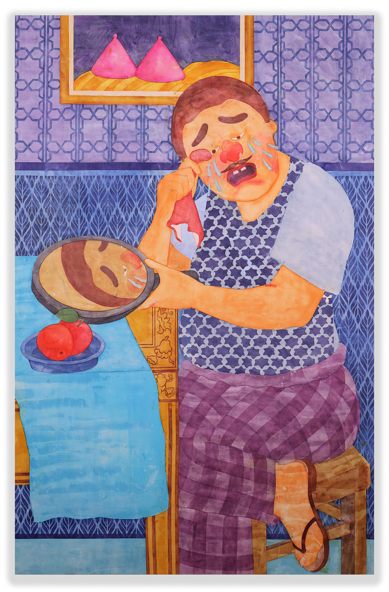 painting by Orkideh Torabi