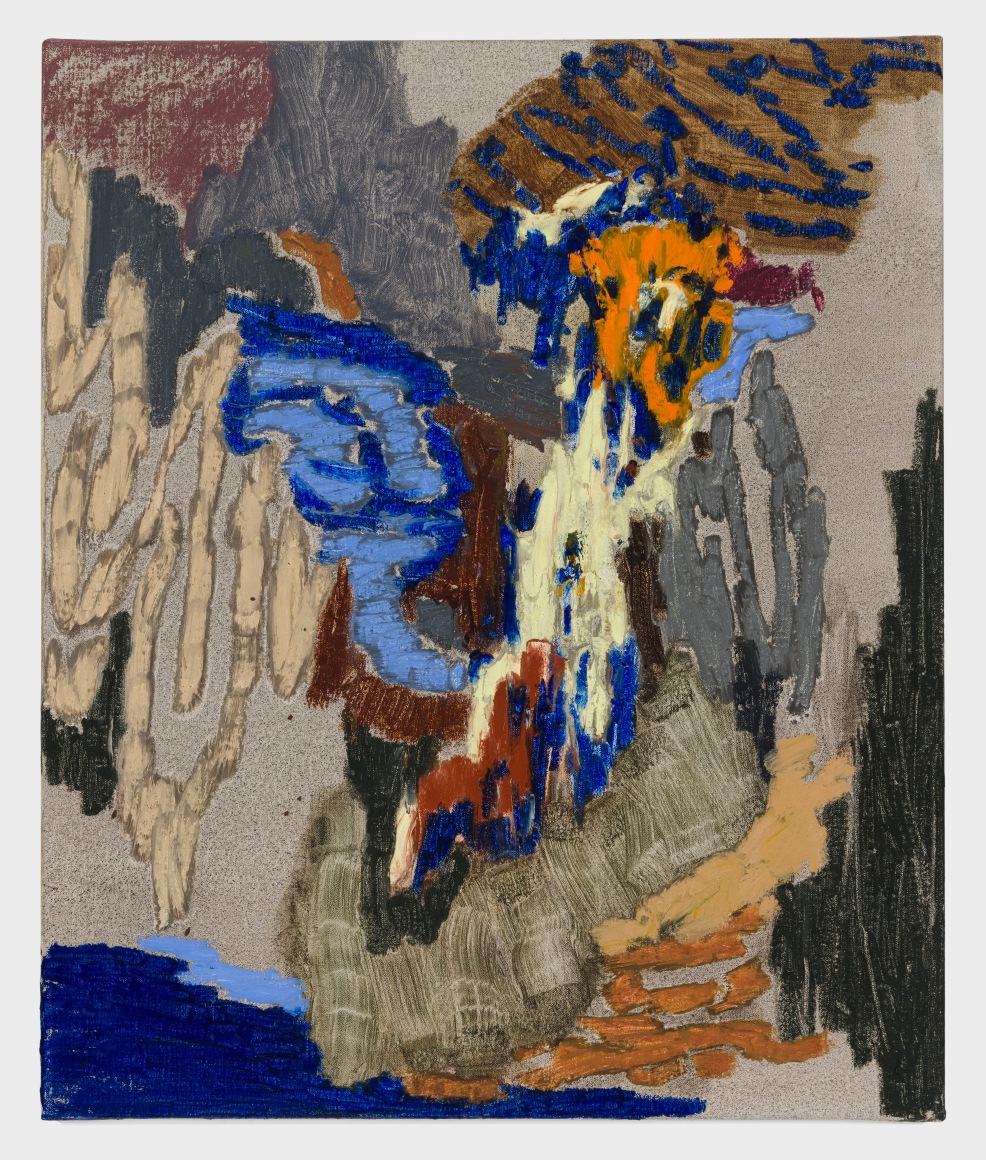 Painting on linen by Guðmundur Thoroddsen