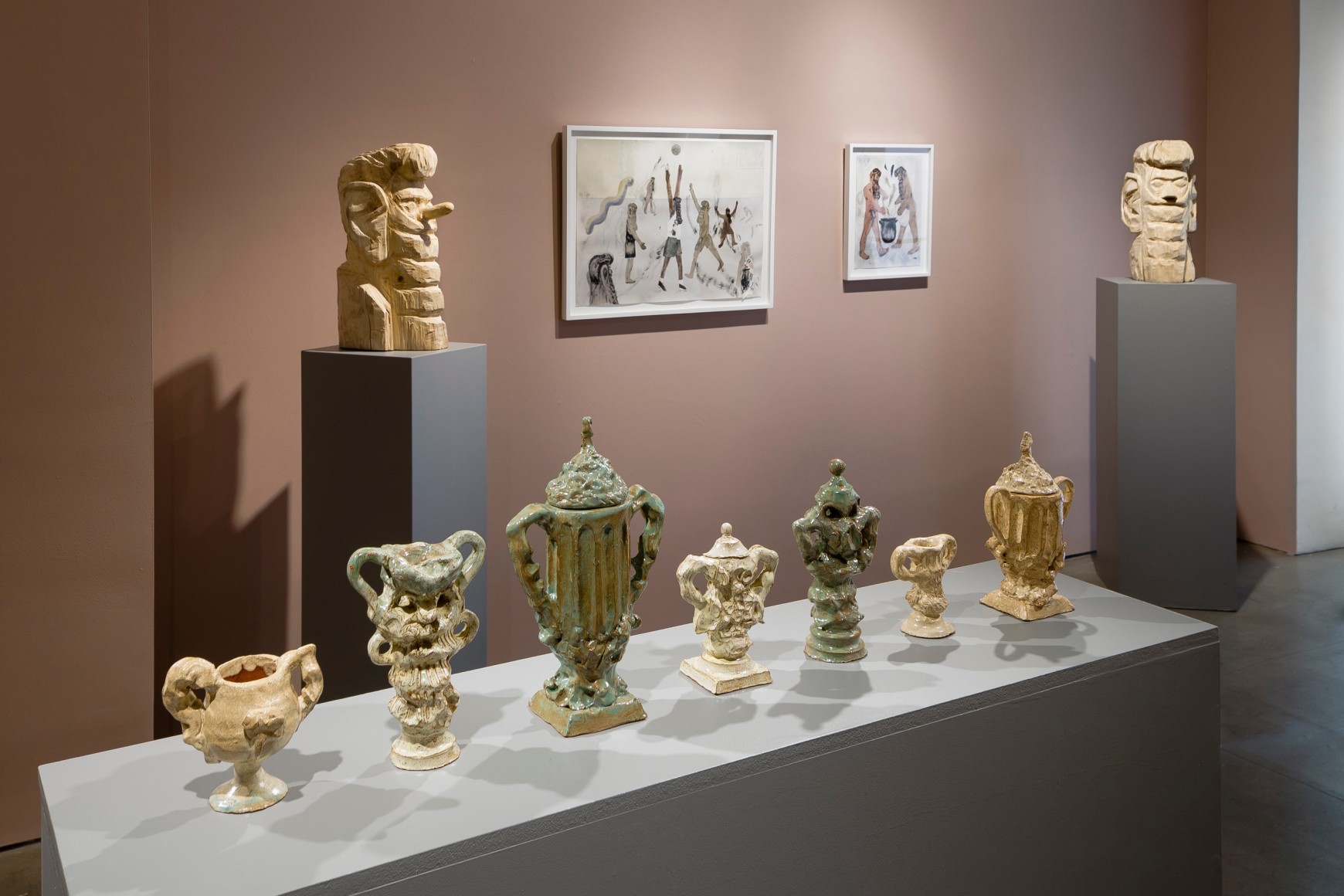 installation of works by Gudmundur Thoroddsen