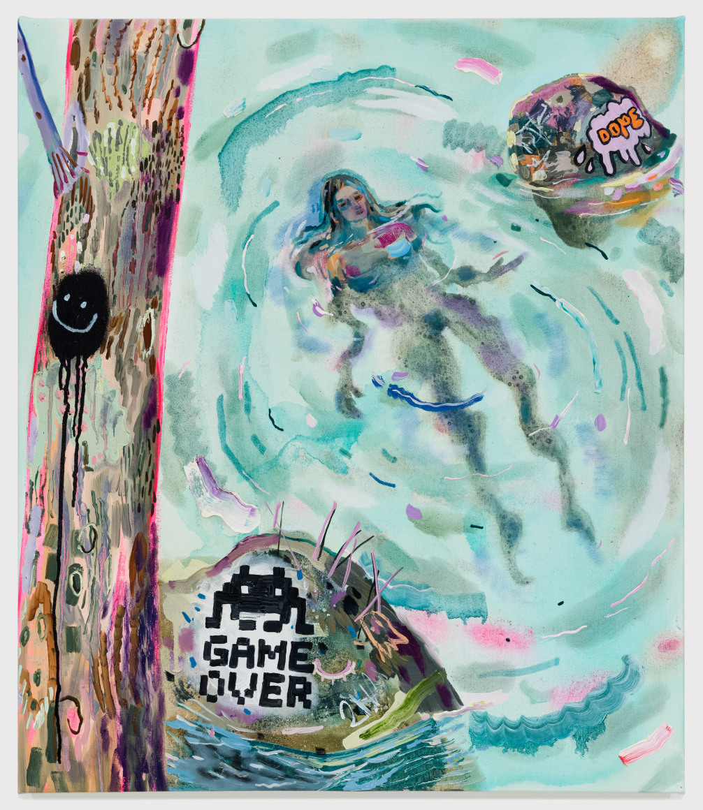 Painting by Melanie Daniel