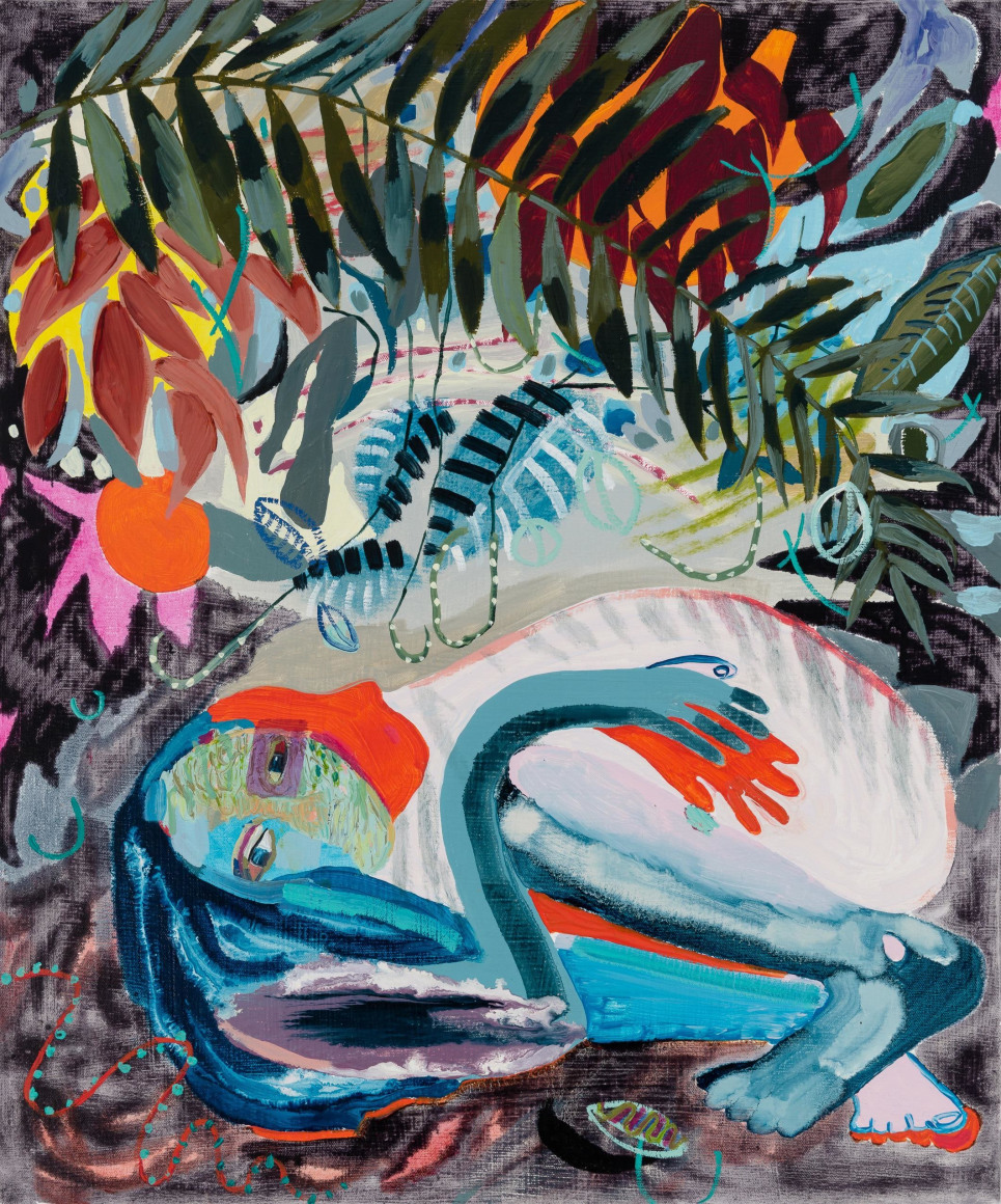 painting on canvas by Melanie Daniel