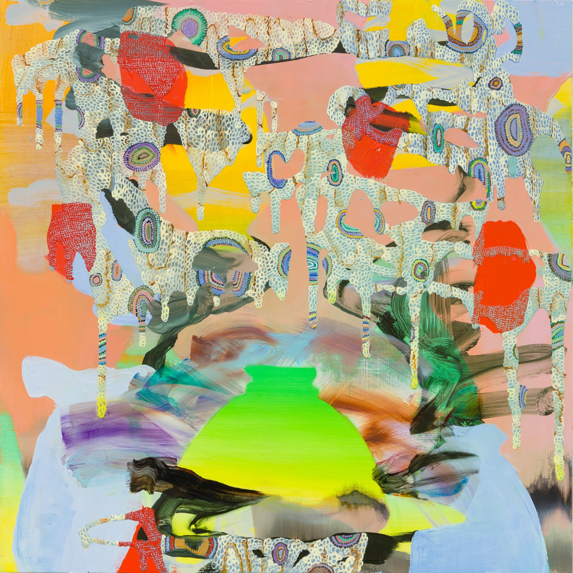 painting on panel by Carolyn Case