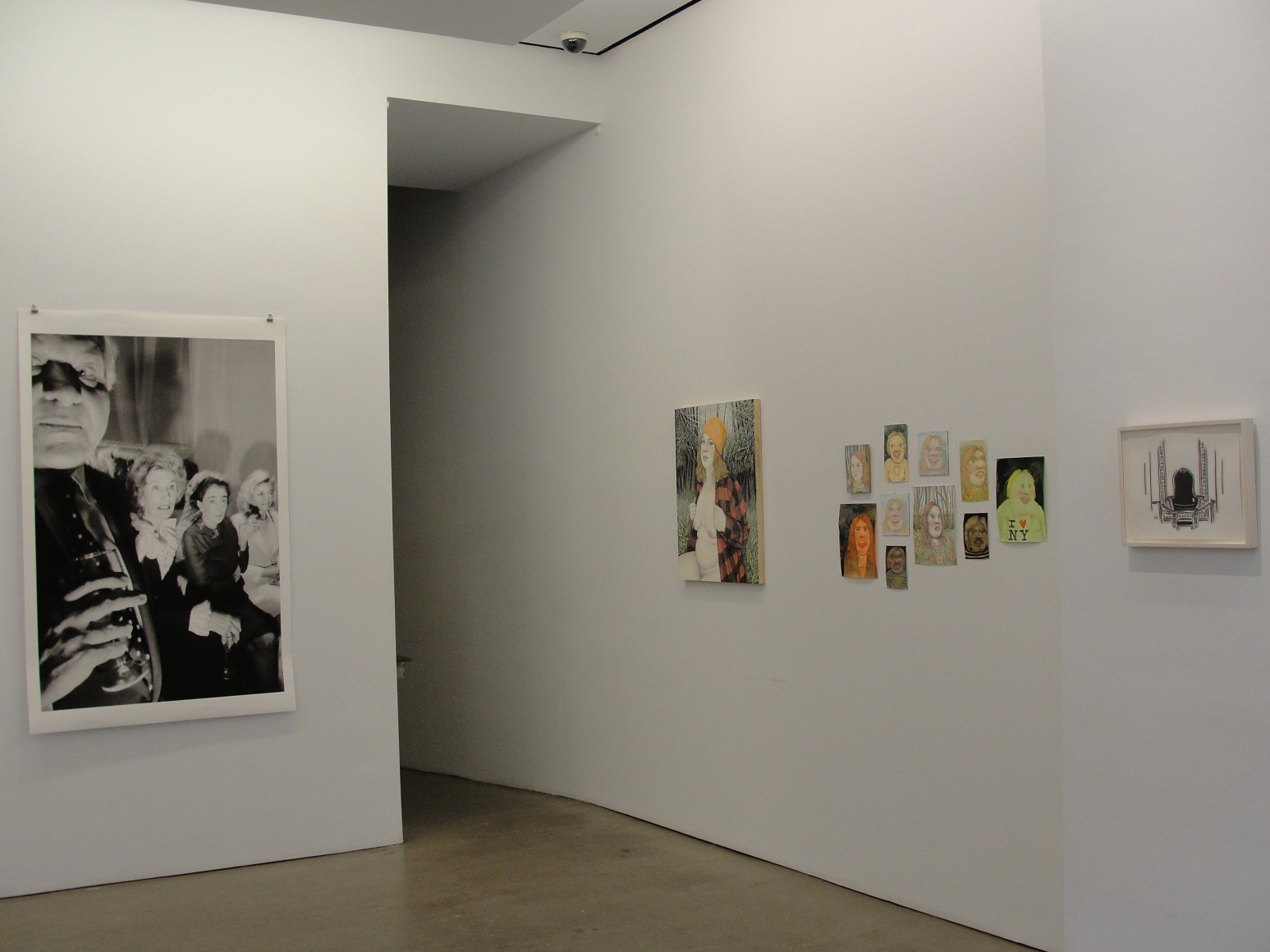 Installation view, &quot;1st Class/2nd Class&quot;