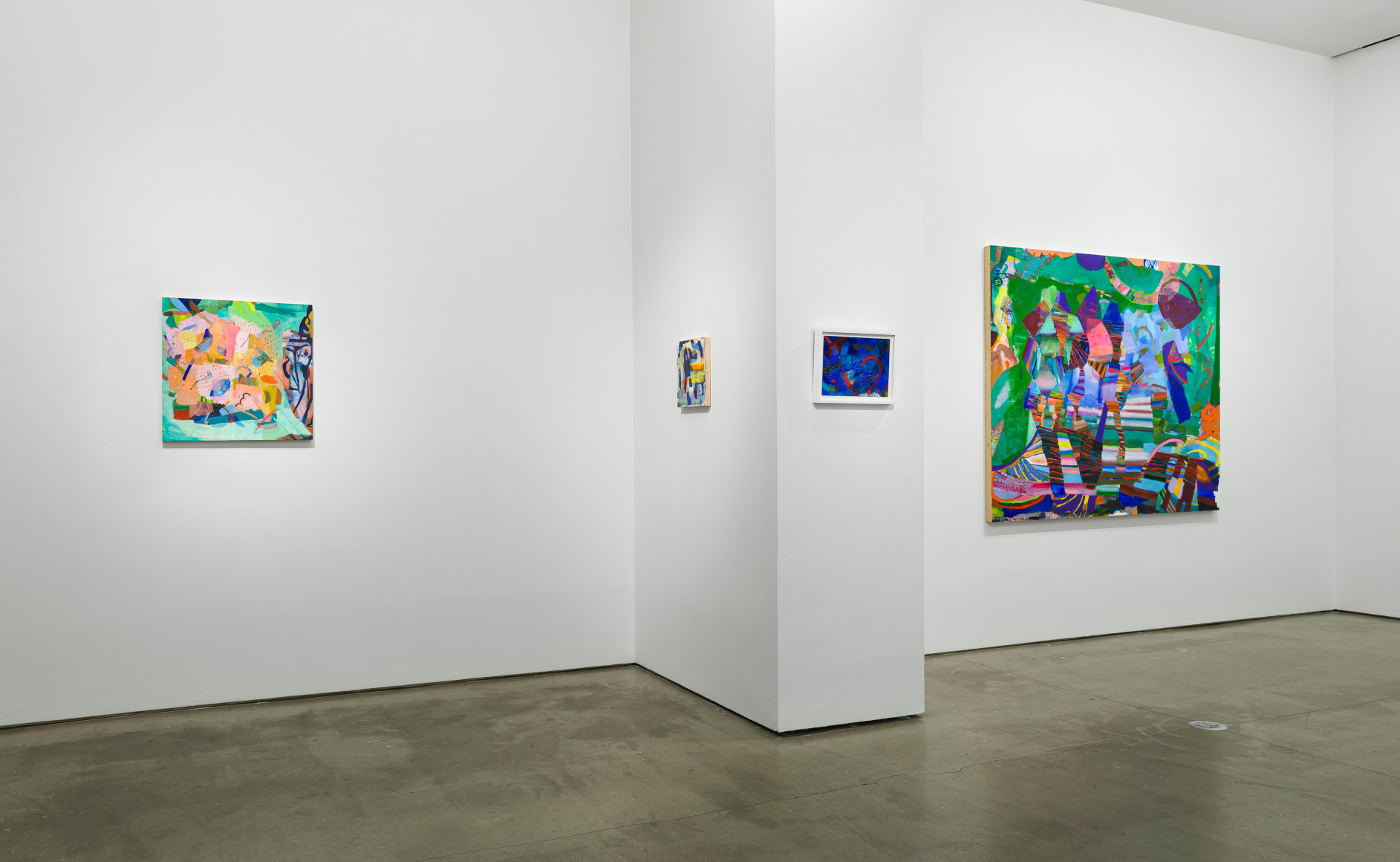 Installation view of Carolyn Case, &quot;Before It Sinks In&quot;