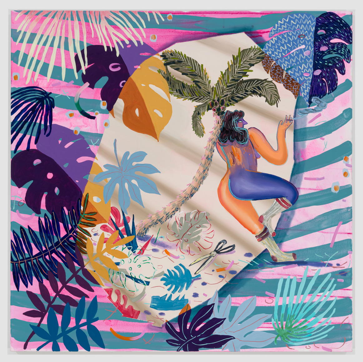 Painting on canvas by Melanie Daniel