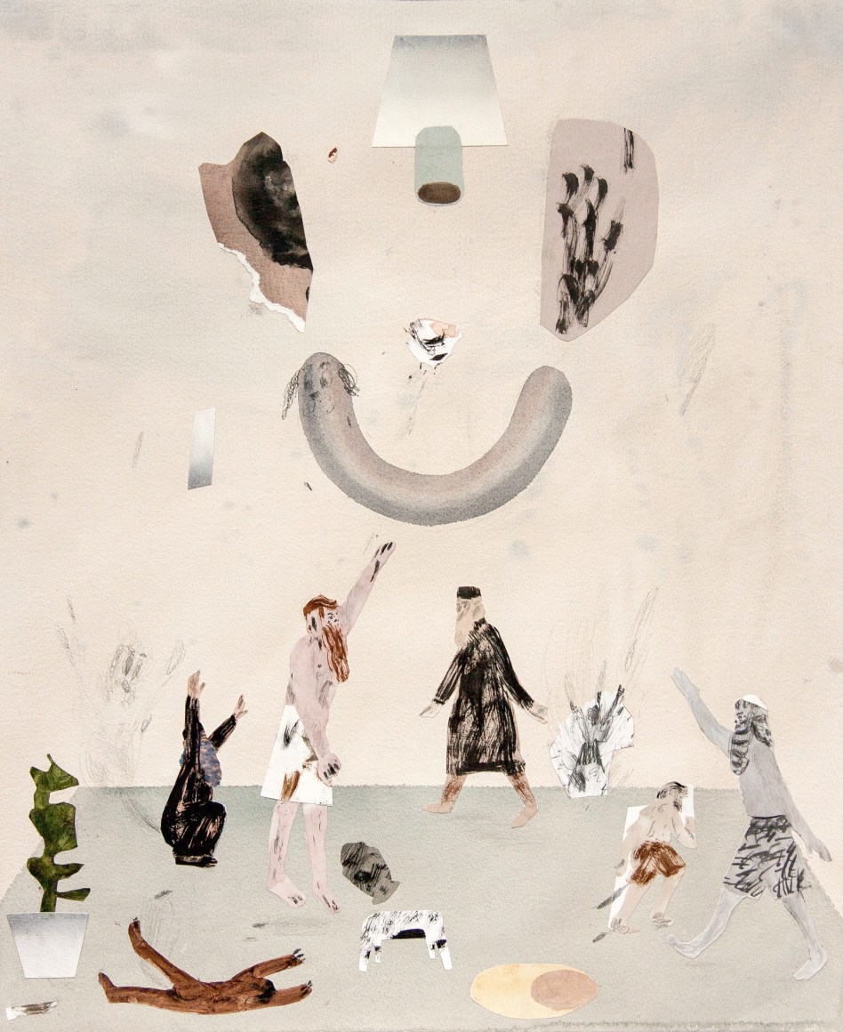 work on paper by Gu&eth;mundur Thoroddsen