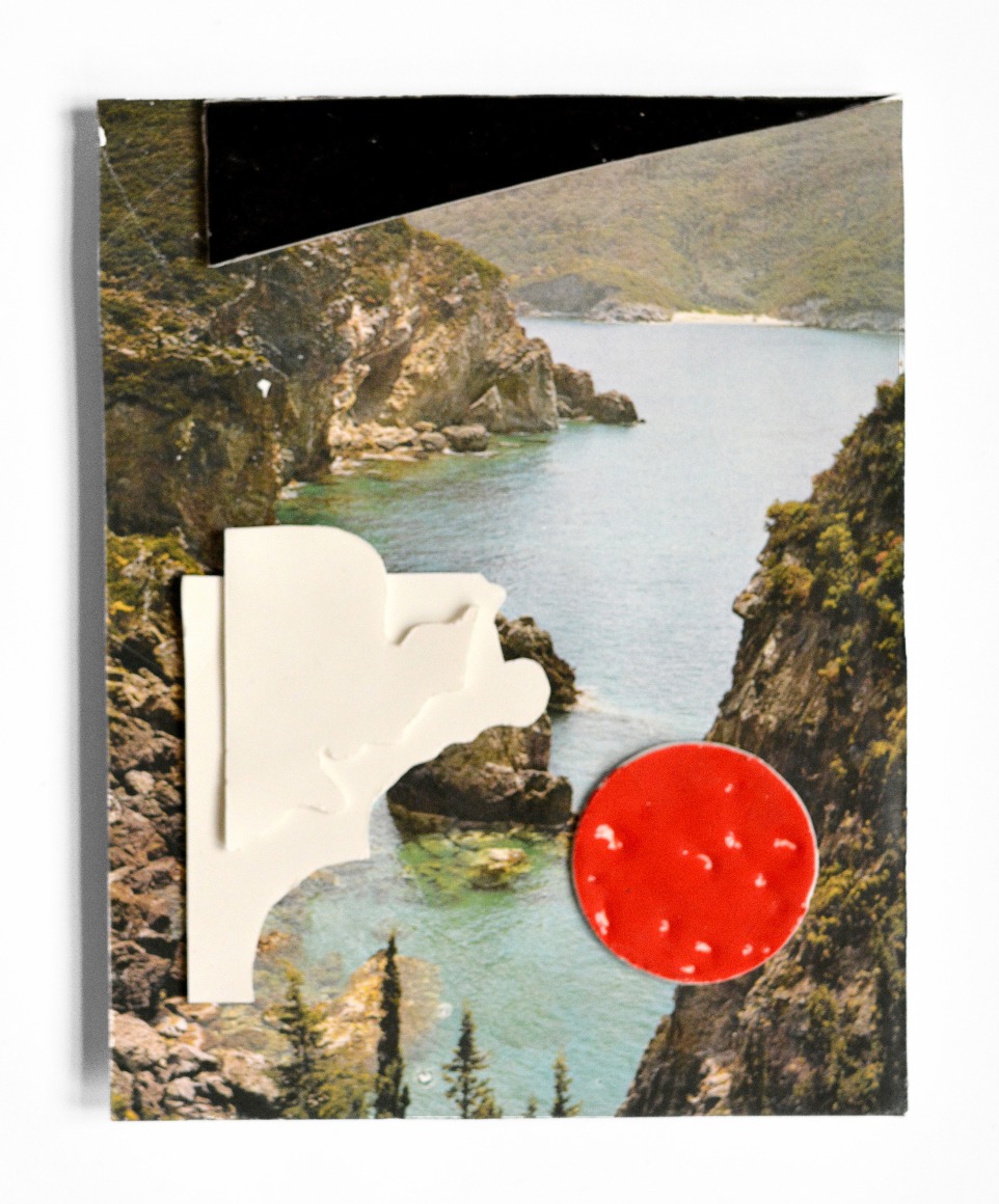 Ceramic photo collage by Marjolijn de Wit