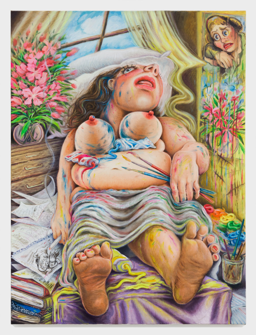 Painting by Rebecca Morgan