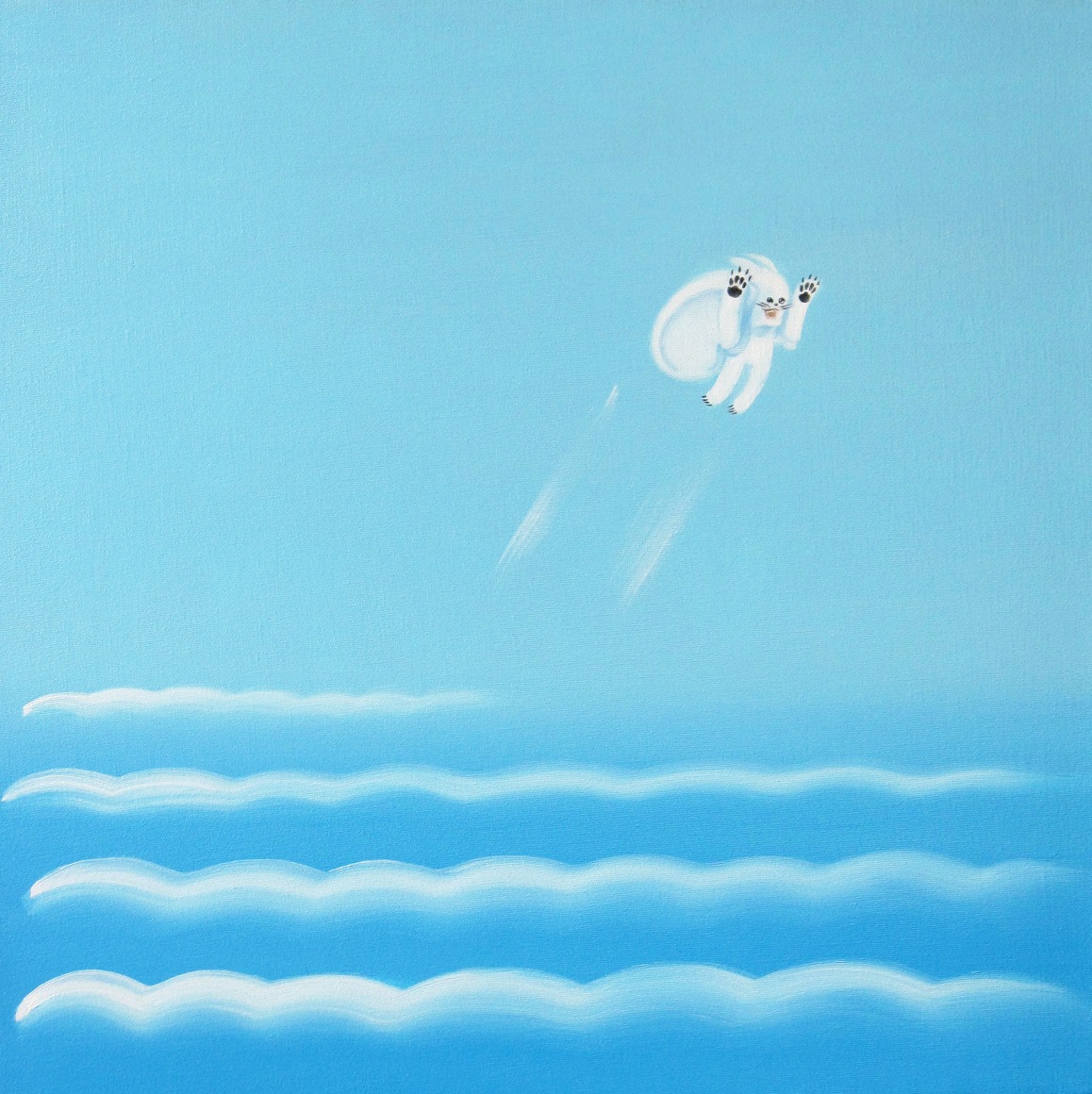 Small oil on canvas painting by Ryan Michael Ford