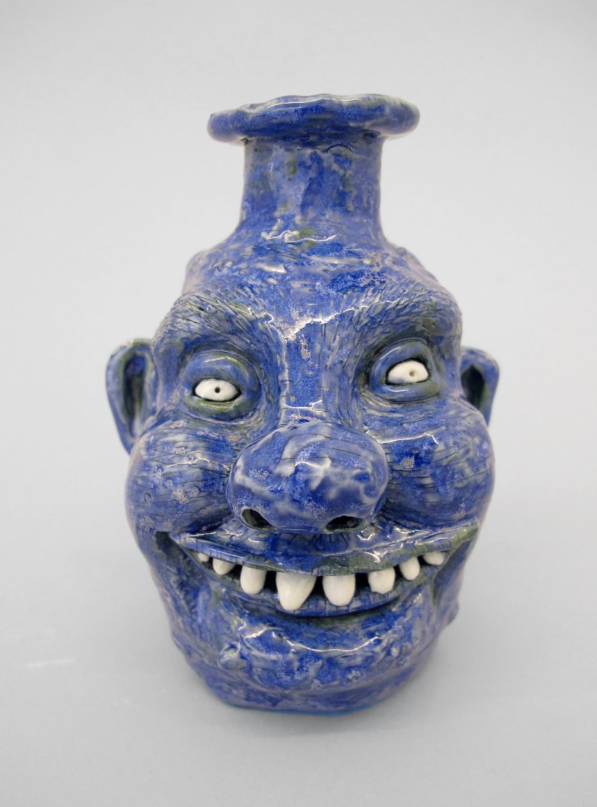 face jug sculpture by Rebecca Morgan