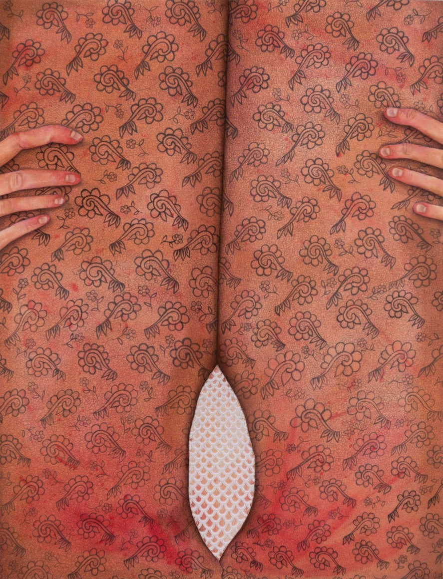 Painting by Katarina Riesing