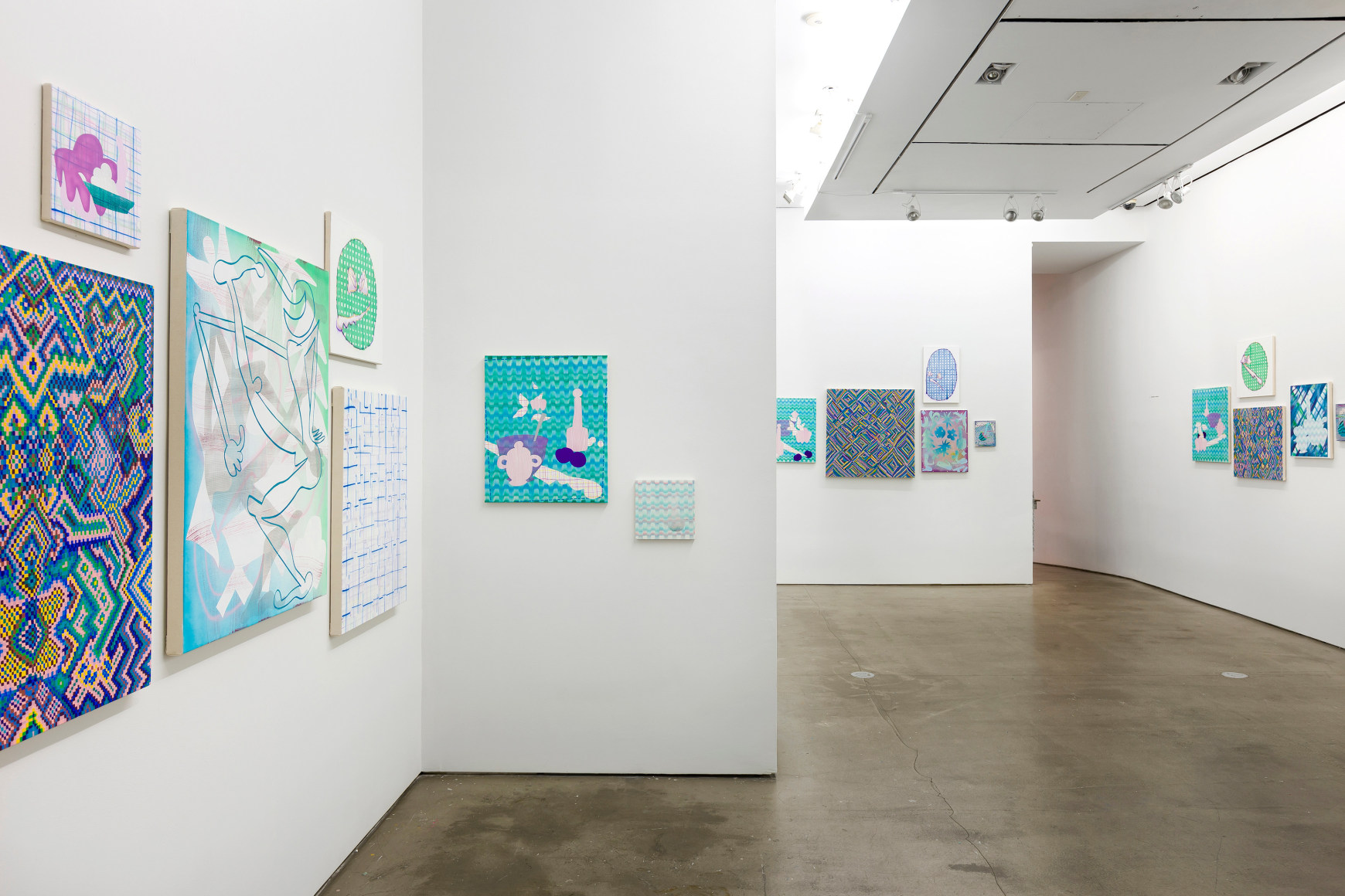 Installation of works by Todd Kelly