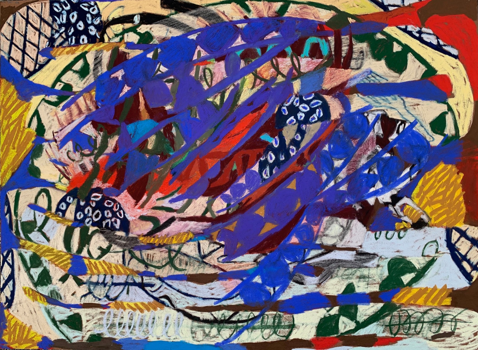 Work on paper by Carolyn Case