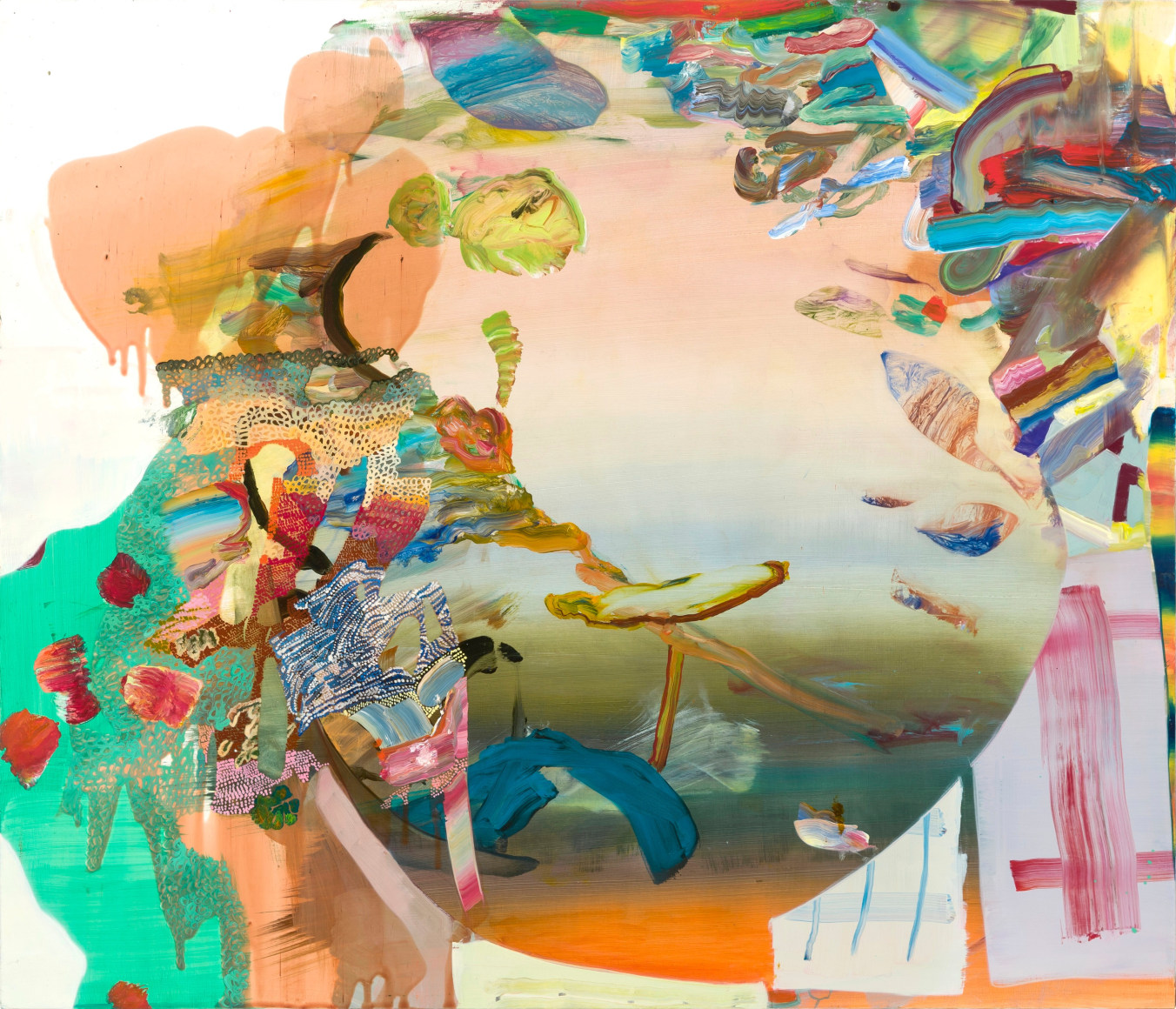 painting on panel by Carolyn Case