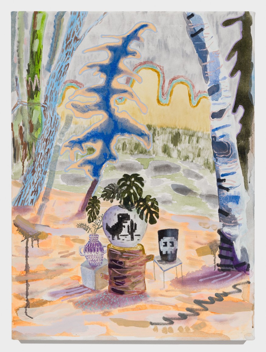 Painting on canvas by Melanie Daniel