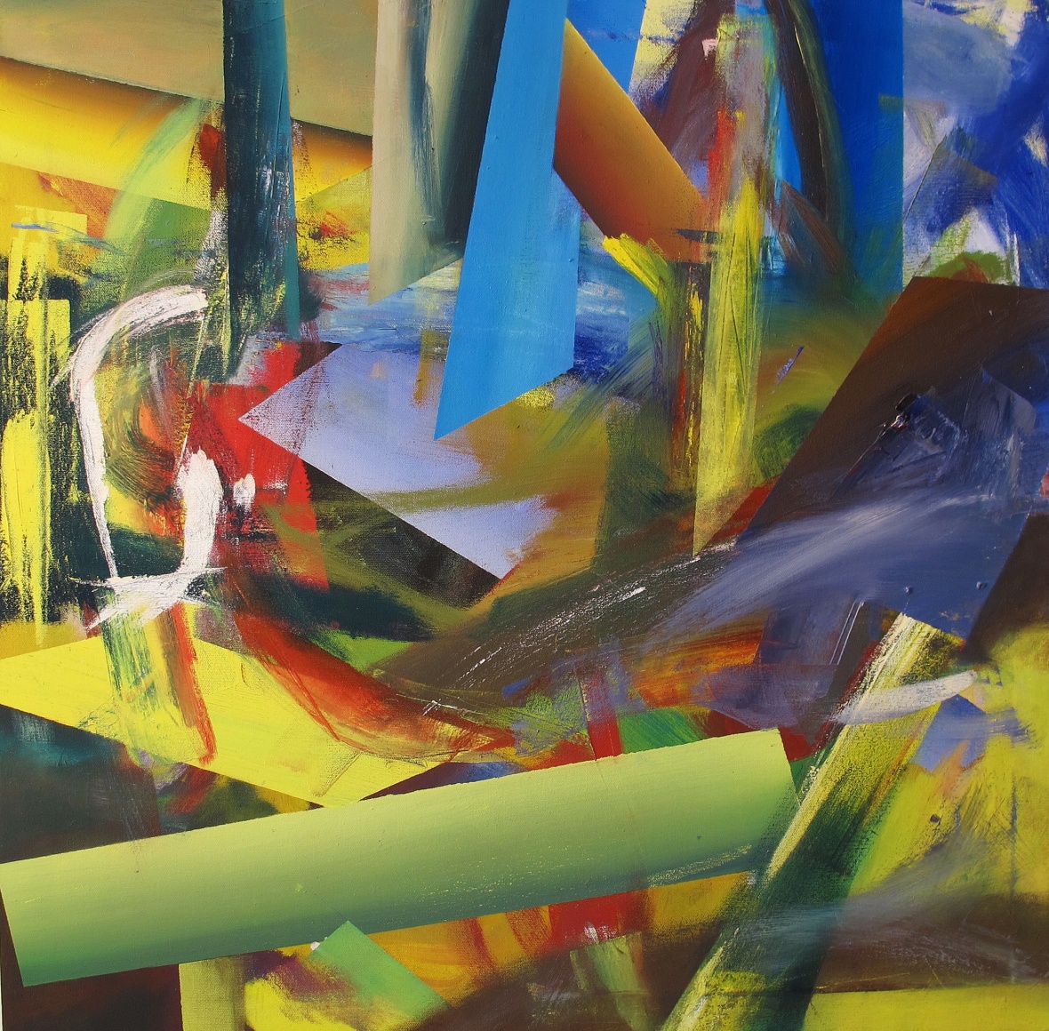 Oil on canvas painting by Gerhard Frommel