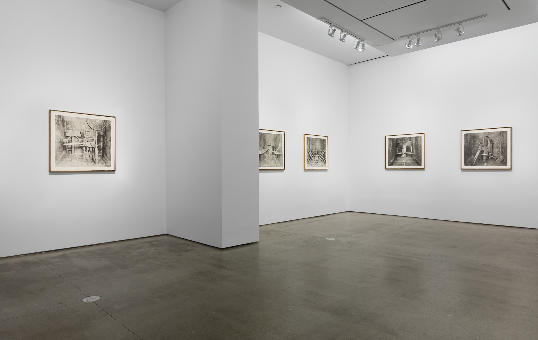 Installation view of Rodrigo Valenzuela: "Stature"
