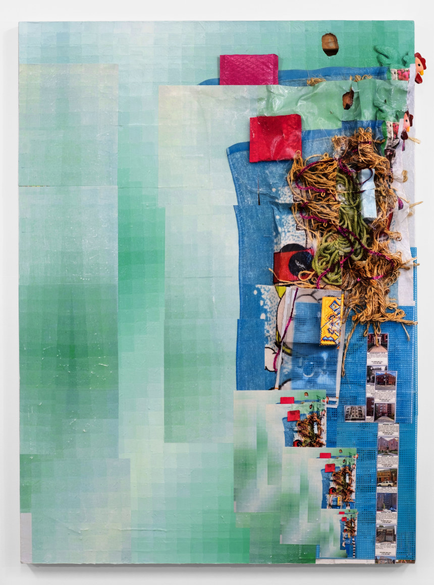 Painting on canvas by Todd Kelly