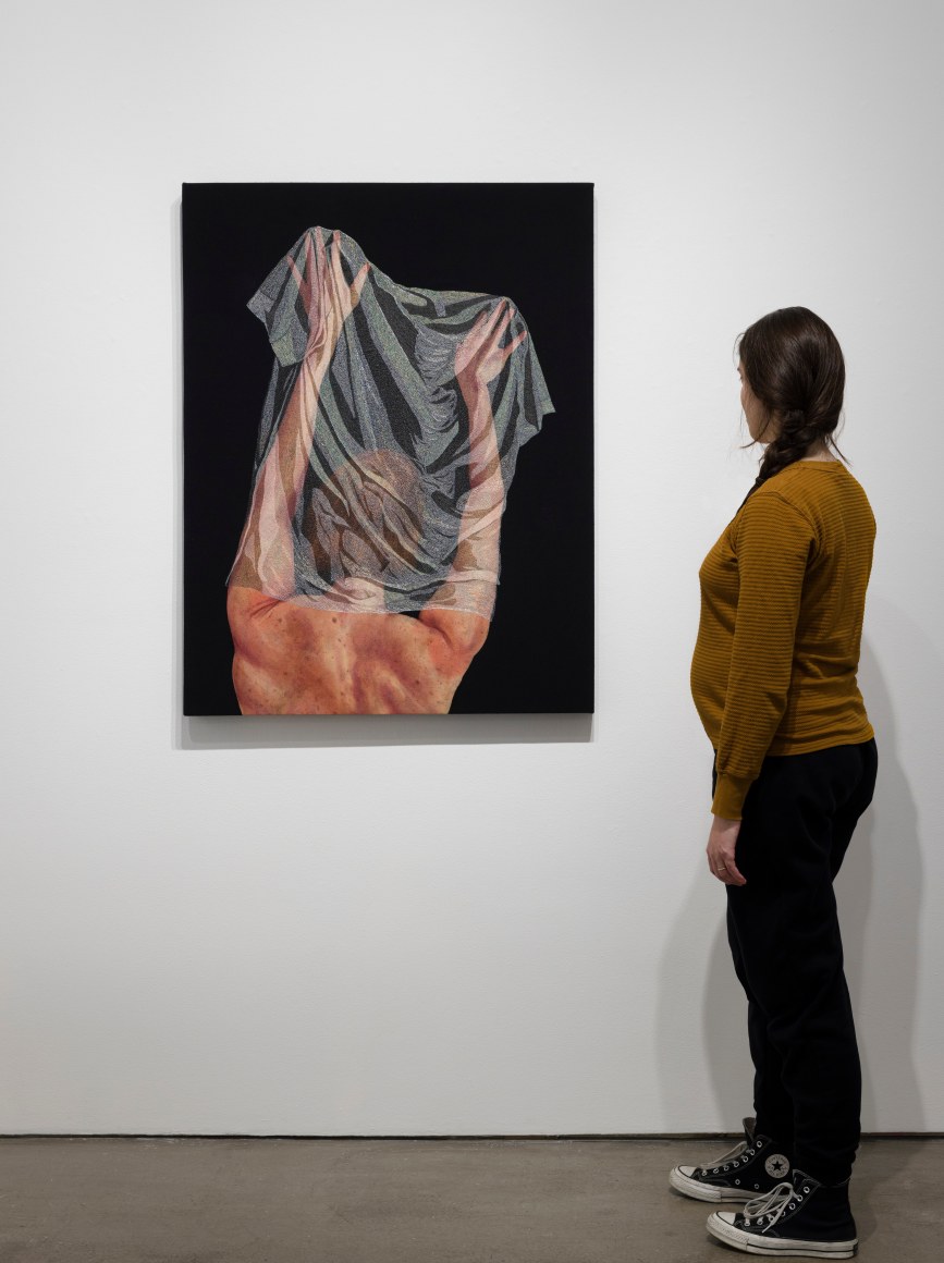Installation view of Katarina Riesing "She Shed"