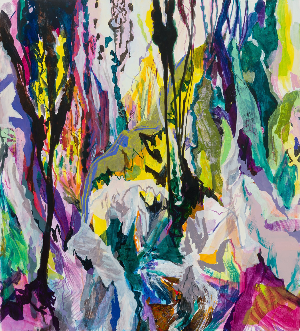 painting on canvas by Allison Gildersleeve