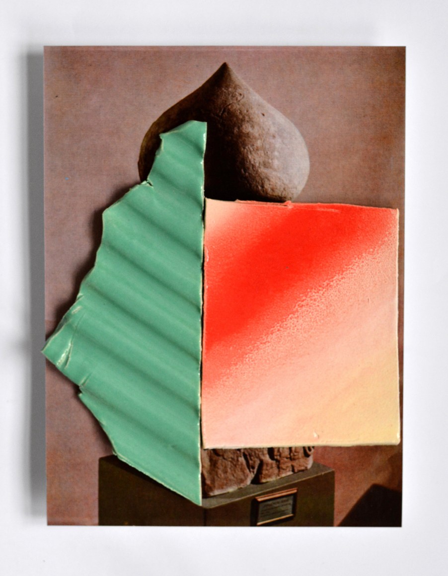 Ceramic photo collage by Marjolijn de Wit