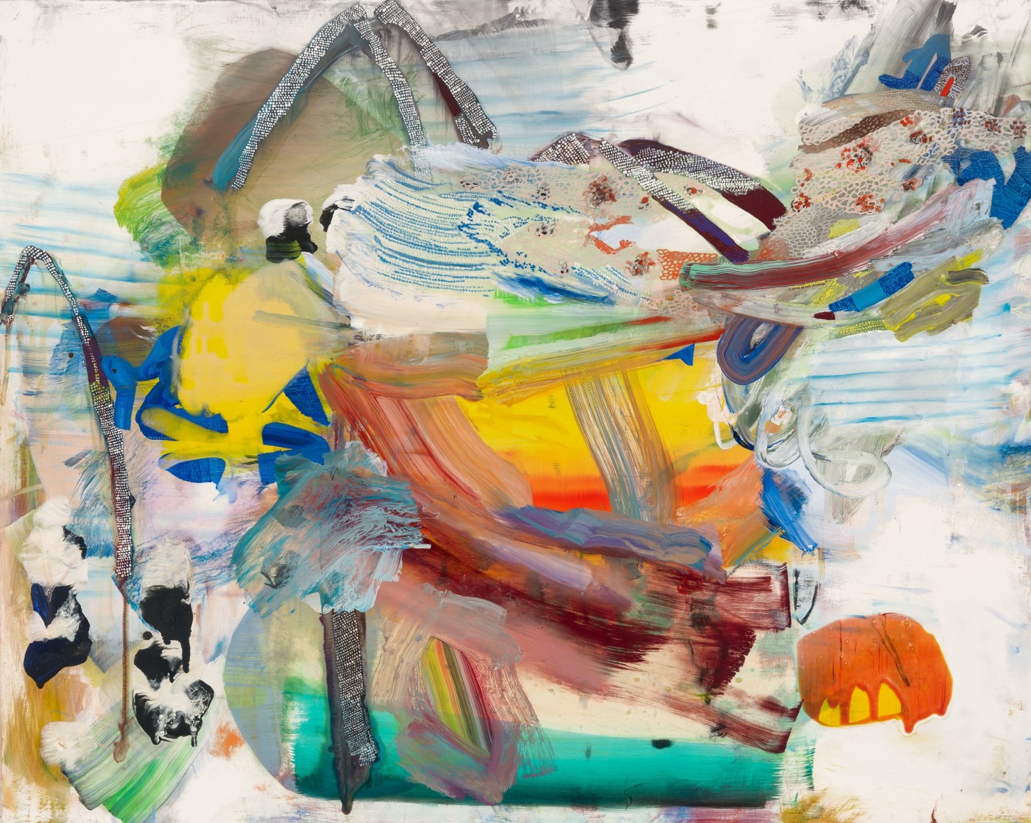 painting on panel by Carolyn Case