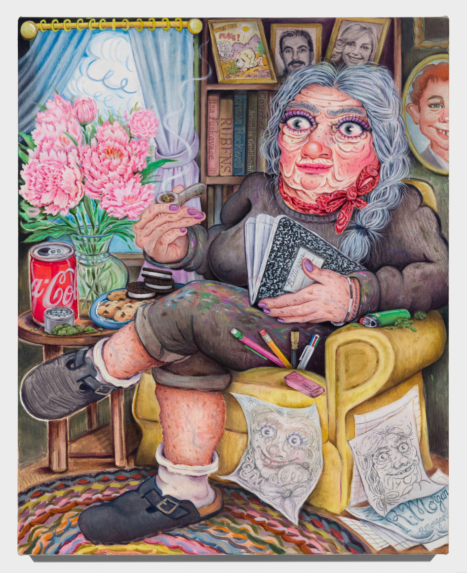 Rebecca Morgan painting