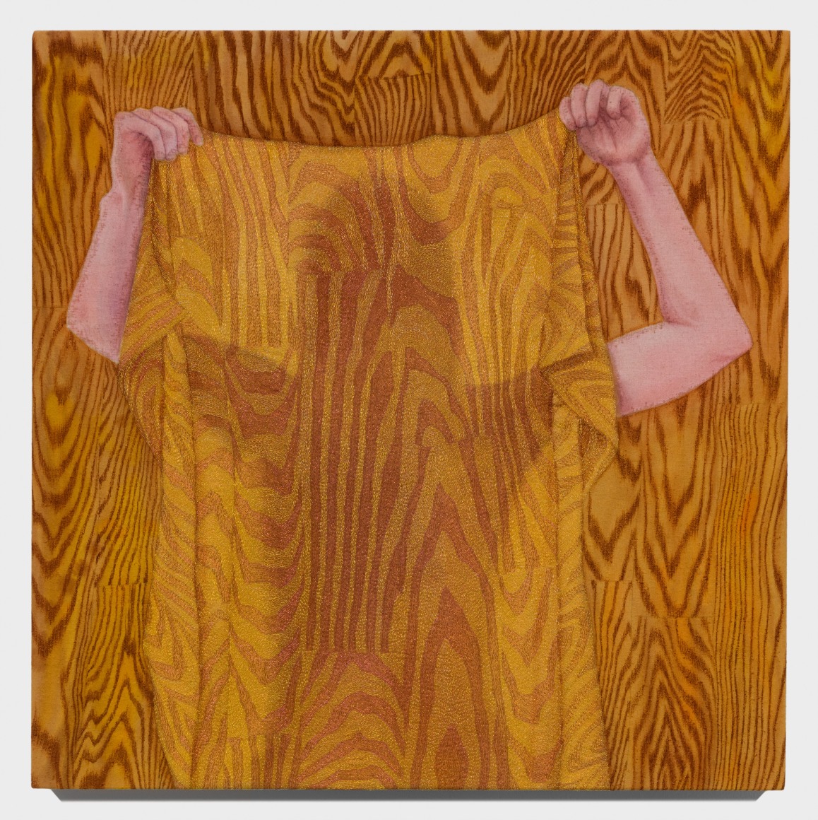 Painting on silk by Katarina Riesing