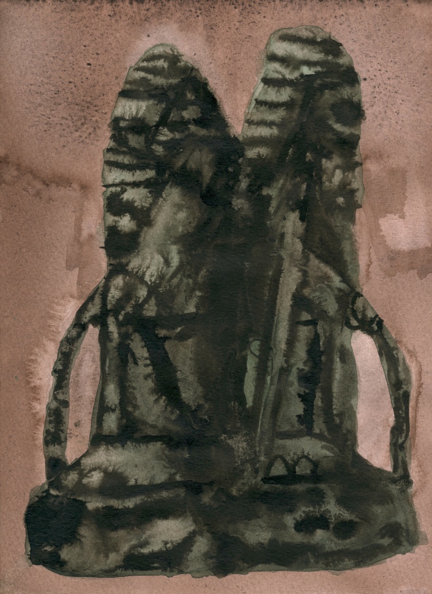 work on paper by Gudmundur Thoroddsen