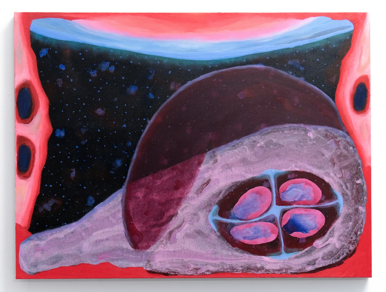 Painting by Nicole Schonitzer