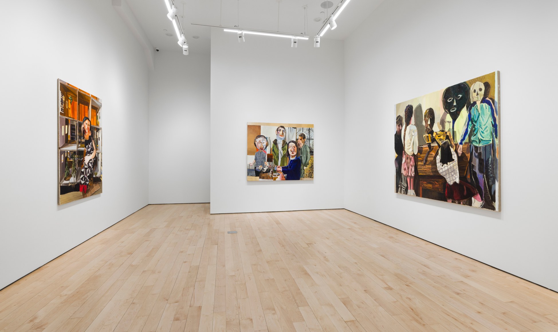 Installation view of Jakub Tomas's "The Field Robot of Myself"