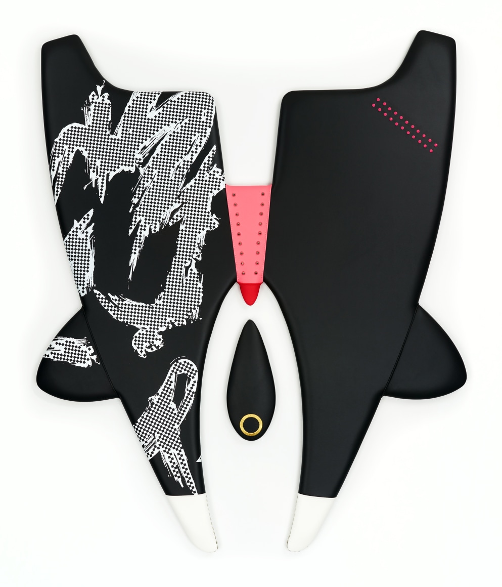 Vinyl sculpture by Trish Tillman