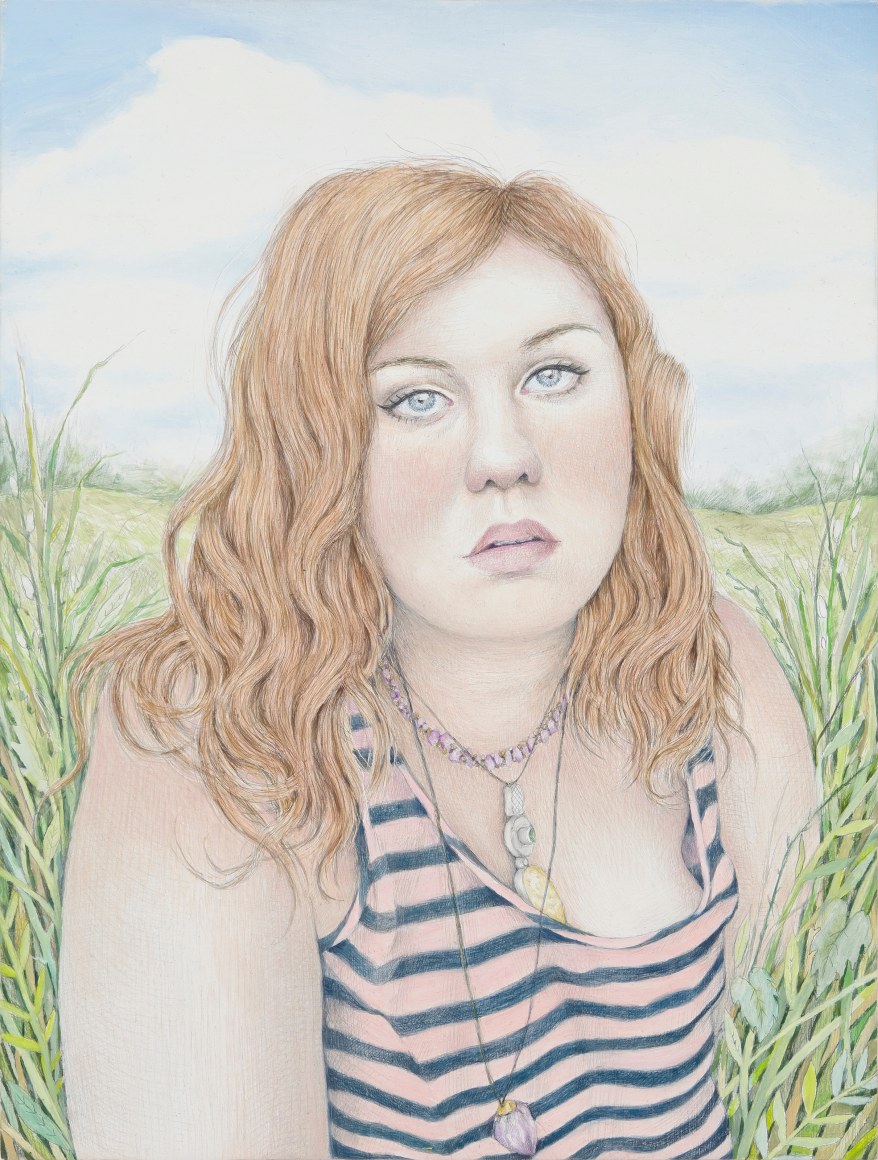 work on paper by Rebecca Morgan