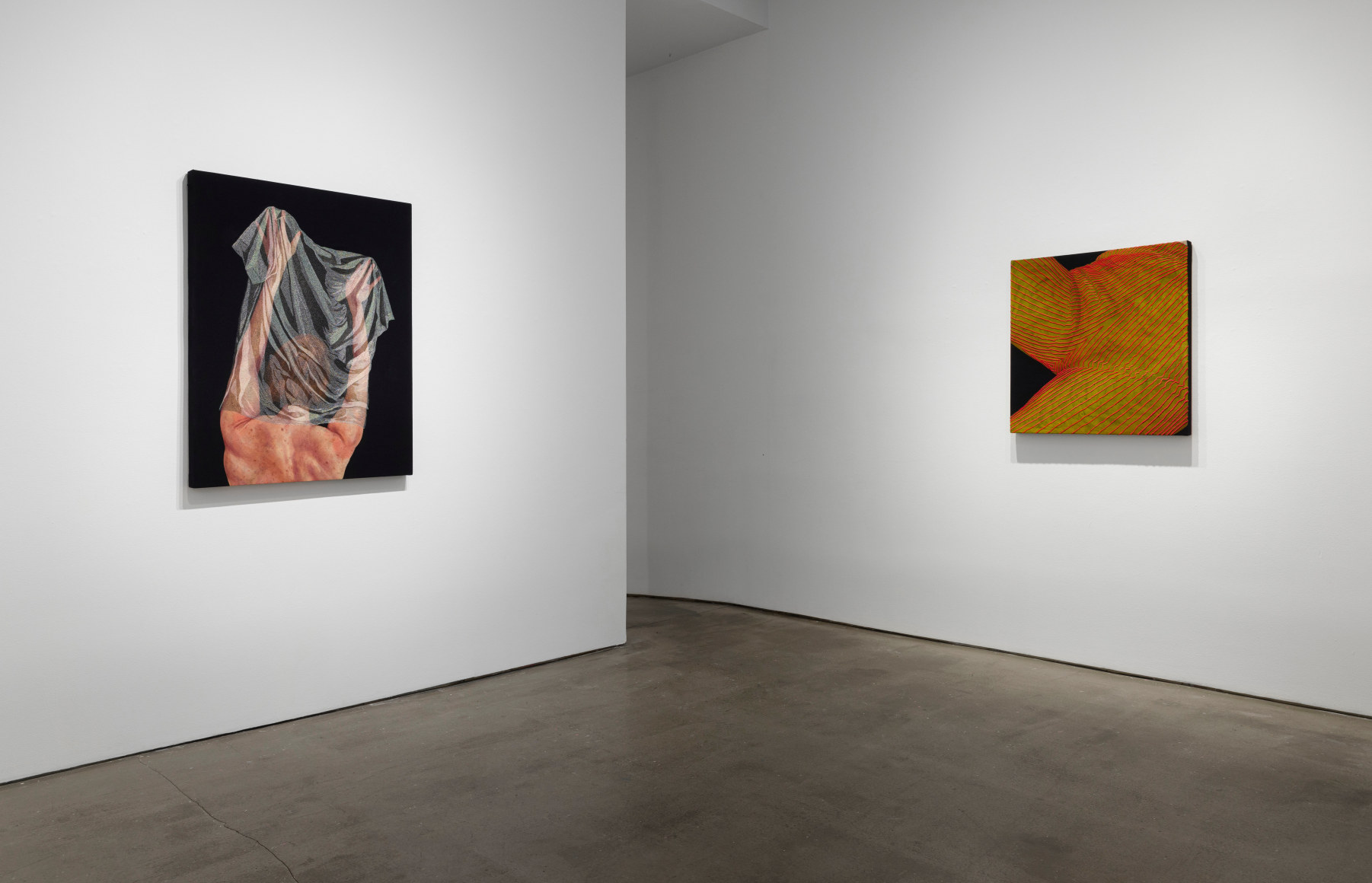 Installation view of Katarina Riesing "She Shed"