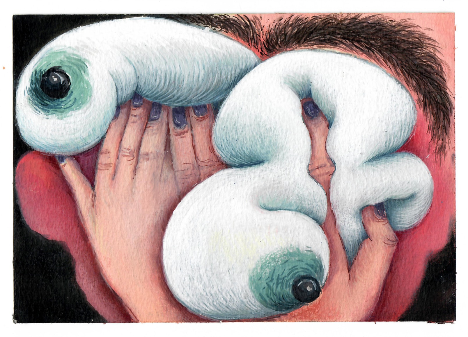 Rebecca Morgan&nbsp;, Eyeballs Dripping Out of My Head, 2024