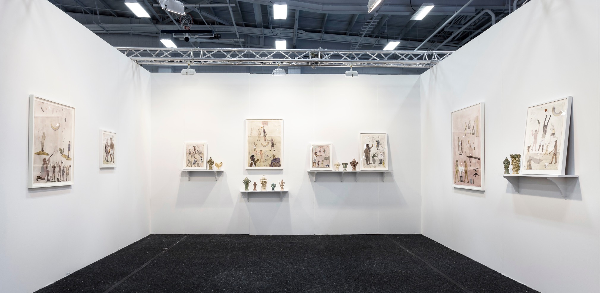 Installation of works by Gudmundur Thoroddsen