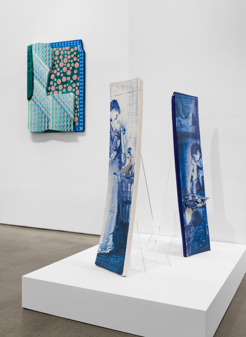 Yage Wang, installation view from "Something Else To It" 2021.