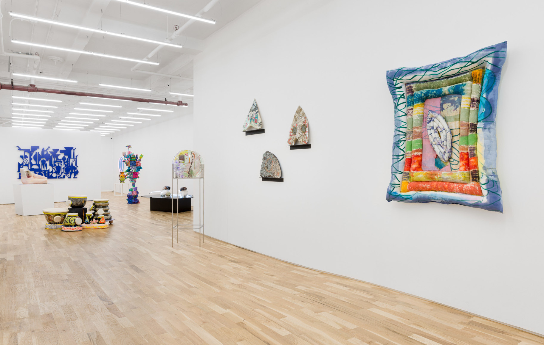 Installation view of Banshees Remix