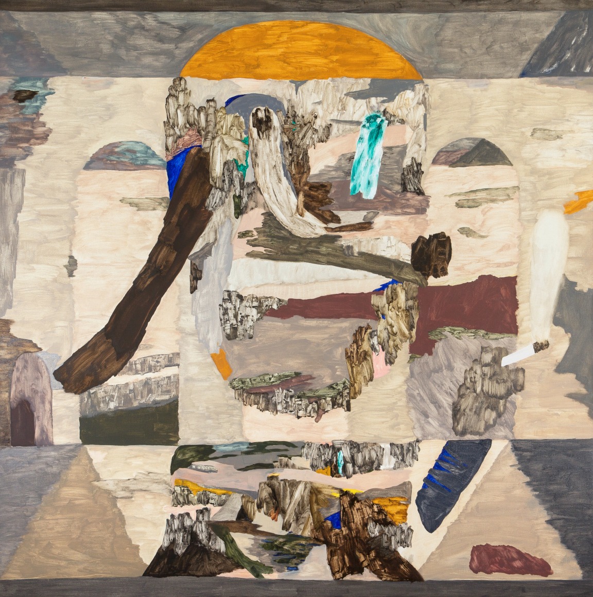 Painting by Gudmundur Thoroddsen