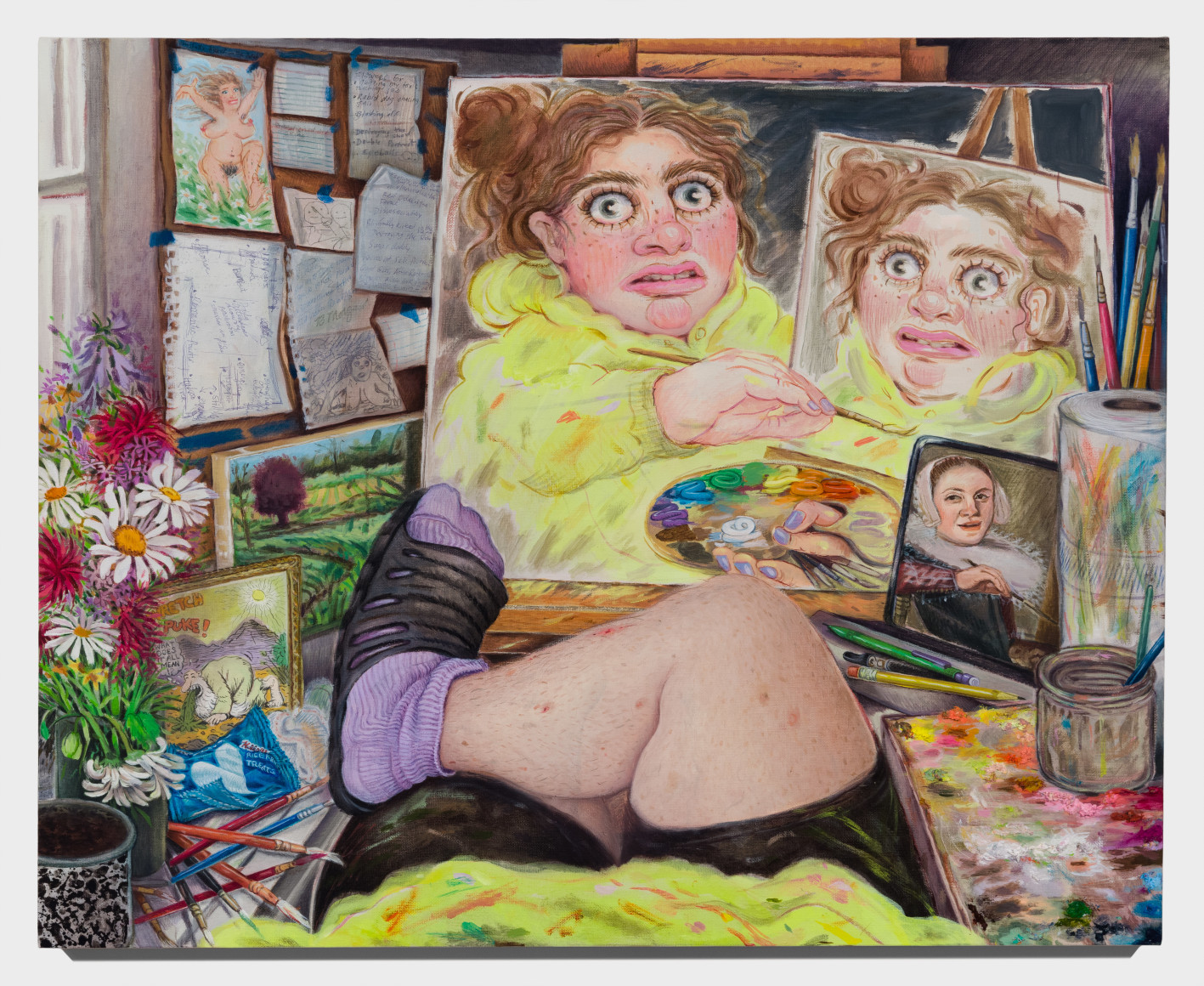 Rebecca Morgan painting