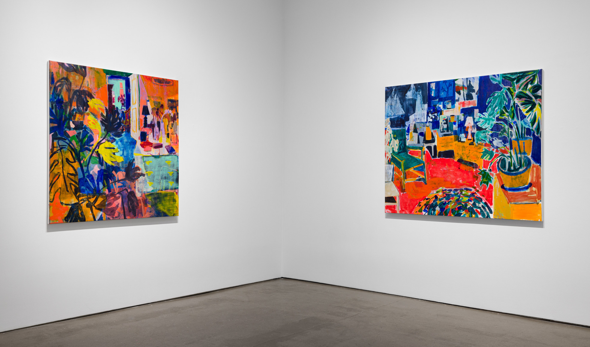 Installation view of Allison Gildersleeve 2021