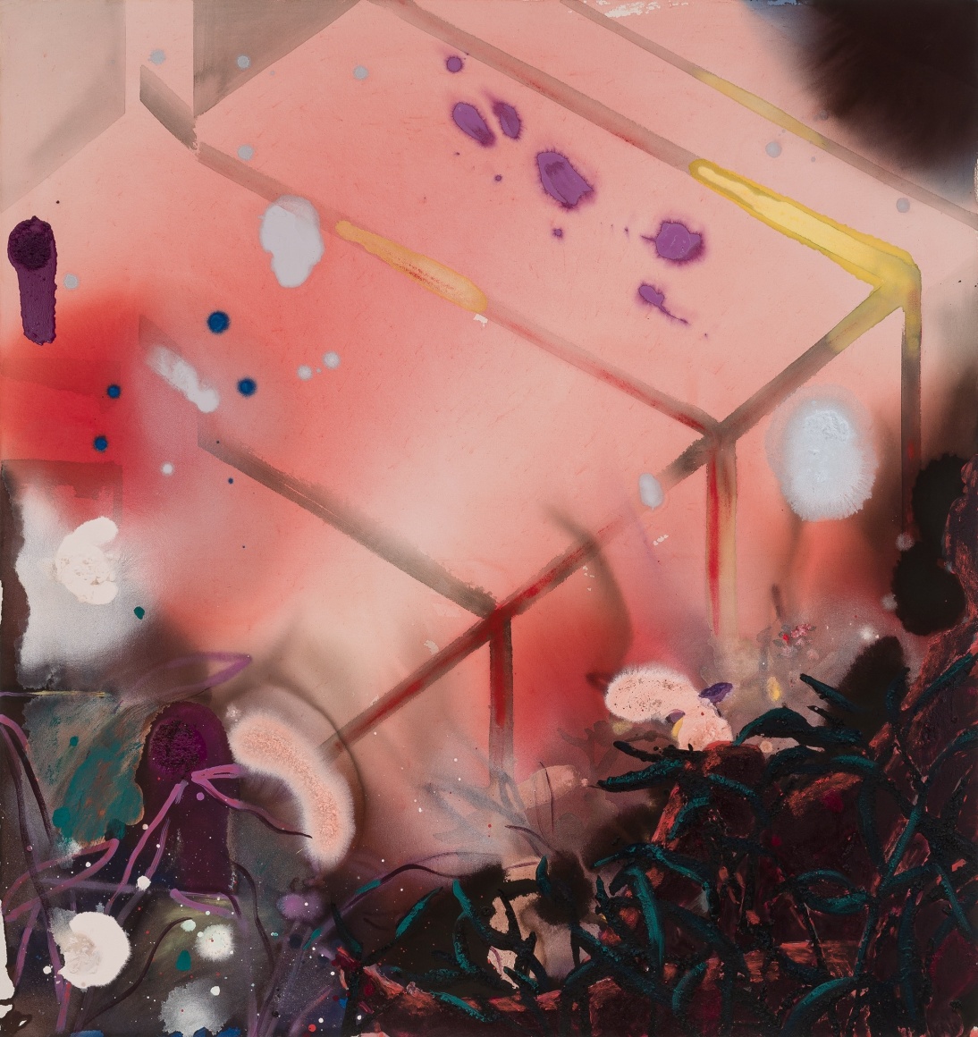 Flow and Arr&ecirc;t, painting