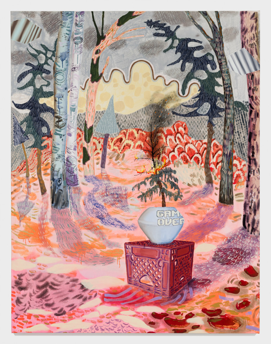 Painting on canvas by Melanie Daniel