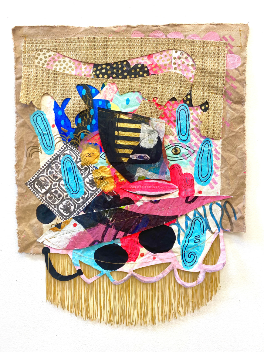 Work on paper by Jackie Milad