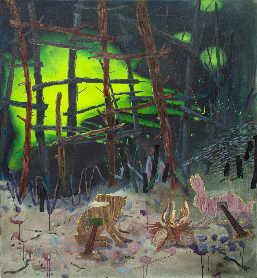 Painting by Melanie Daniel