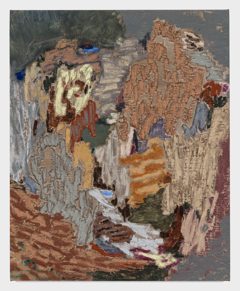 Painting on linen by Guðmundur Thoroddsen